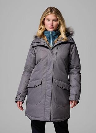 Длинная женская куртка columbia suttle mountain long insulated утепленный пуховик xxl