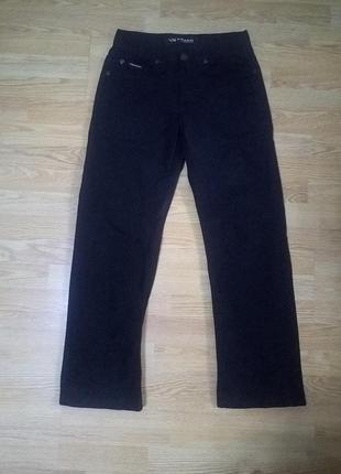 Черные плотные брюки,джинсы с пропиткой.prawn.турция1 фото