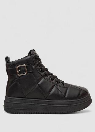Кроссовки женские зимние цвет черный top shop ua_