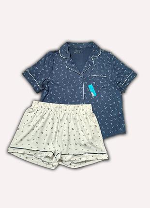 Пижама женская рубашка и шорты primark s