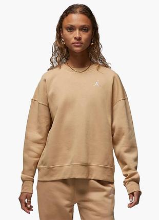Urbanshop com ua світшот жіночий air jordan brooklyn fleece beige fn4491-277 розміри запитуйте