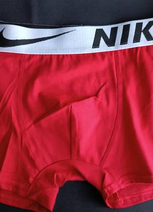 Чоловічі червоні труси боксери nike. чоловіча білизна