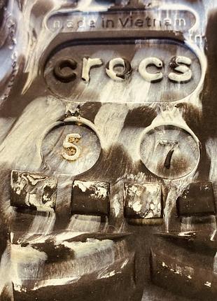 Шльопки crocs 7