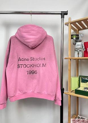Худі acne studios "stockholm" | acne studios grey hoodie ( s m l xl ) ( 3 кольори )