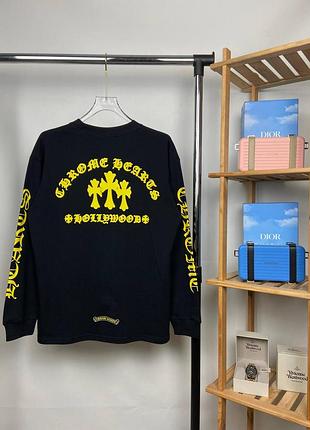 Лонгслів chrome hearts для жінок | стиль premium streetwear | м’яка бавовна, ідеальний фіт l, білий