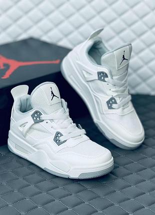 Кросівки nike jordan 4 retro кроссовки унисекс найк джордан ретро 4 кросовки джордан 41, 40