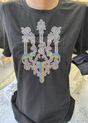 Футболка патріотична вишита