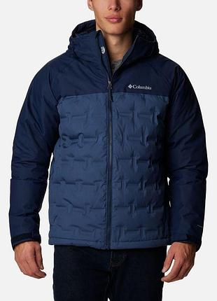 Мужской пуховик columbia sportswear grand trek ii down hooded jacket куртка