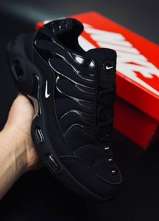 Кроссовки мужские весенние найк аир макс 95 черные nike air max 95 tn black 40