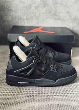Кросівки зимові nike jordan 4 retro кросівки унісекс найк джордан ретро 4 кросівки джордан єврозима, 45, 41