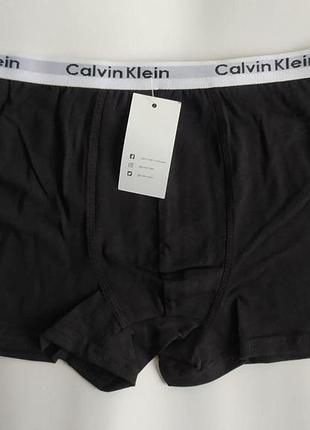 Мужские черные трусы боксеры calvin klein мужское белье