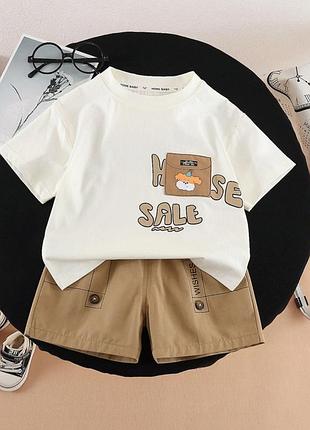 Костюм на лето мальчишку sale