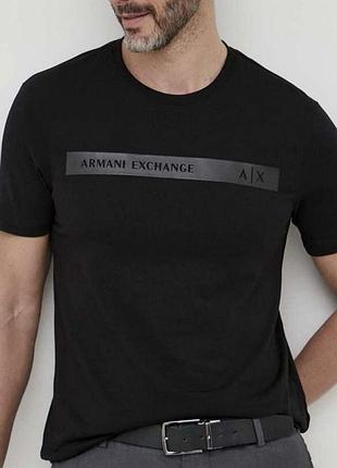 Футболка loys armani армани черная новая очень хорошего качества 100% хлопок xl