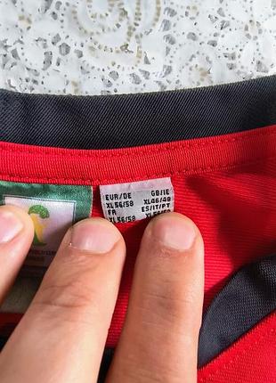 Футбольная футболка belgium no10 сборная бельгии красная оверсайз xl xxl 4