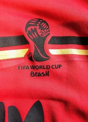 Футбольная футболка belgium no10 сборная бельгии красная оверсайз xl xxl 6