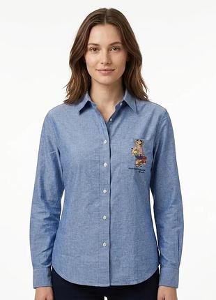 Рубашка женская polo ralph lauren prl-243lnv l