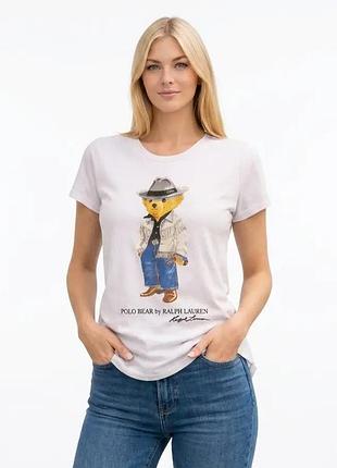 Футболка женская polo ralph lauren rpl-3999wt s