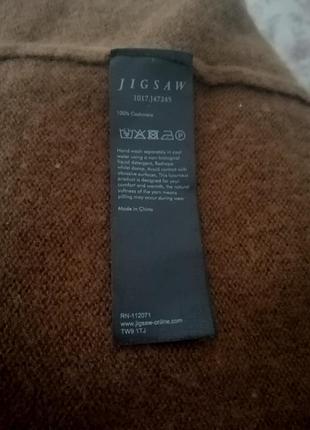 Кофта jigsaw. кашемир. размер s 4