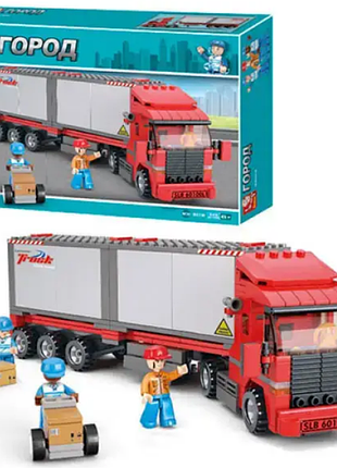 Конструктор sluban трейлер m38-b0338 345 деталей.