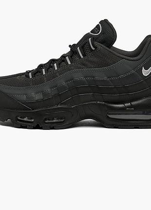 Кросівки чоловічі nike air max 95 casual shoes black hf0121-002 43