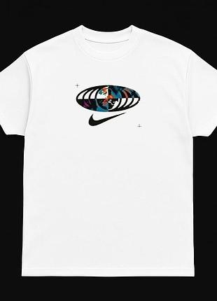 Футболка loys nike найк черная качественная 100% хлопок, новый стильный дизайн xs