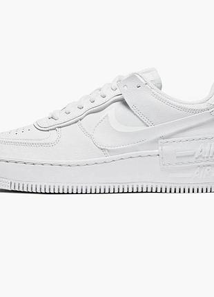 Кросівки жіночі nike air force 1 shadow white ci0919-100 39
