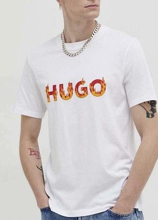 Футболка loys hugo хьюго черная очень хорошее качество 100% хлопок. s