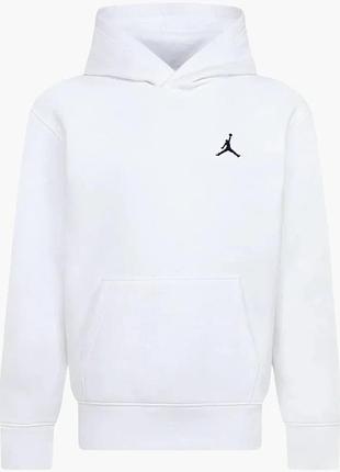 Urbanshop com ua дитяче худі air jordan regular fit white 95f121-001 (оригінал) розміри запитуйте
