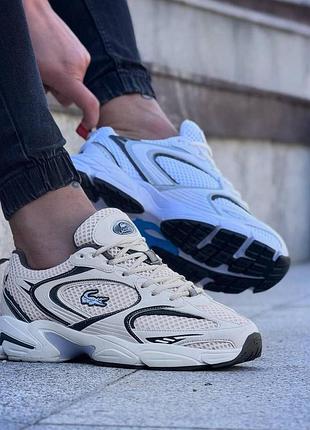 Чоловічі кросівки lacoste на білій підошві, чоловічі кросівки, класичні кросівки лакоста 44