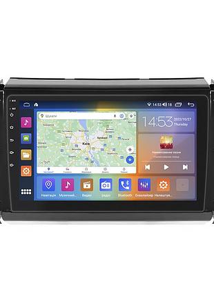 Штатная магнитола lesko для toyota fortuner ii рестайлинг 2020-н.в. экран 9" 2/32gb carplay 4g wi-fi gps prime