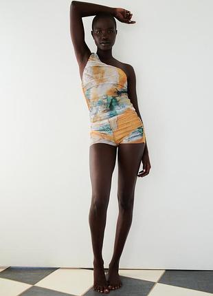 Боді на однк плече zara