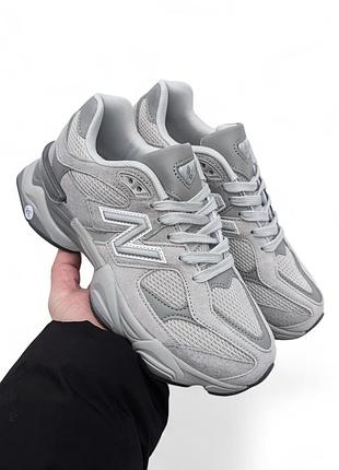 Кроссовки new balance 9060 серые