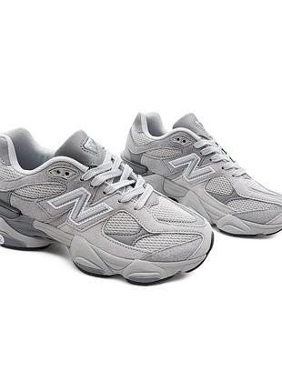 Кроссовки new balance 9060 серые (женские/человечи)