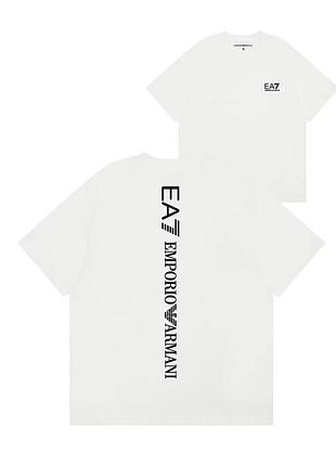Футболка loys бавовняна з принтом armani армані sk8 art.026 m