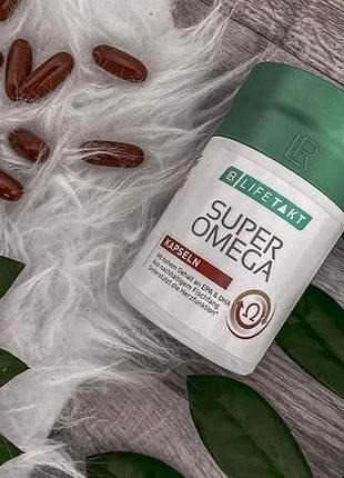 Lr super omega 3 - омега-3 epa dha для сердца, мозга и сосудов | рыбий жир, омега-3