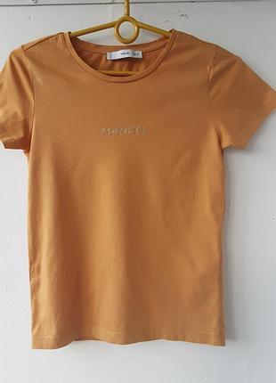 Футболка mango s 42-44 100%бавовна