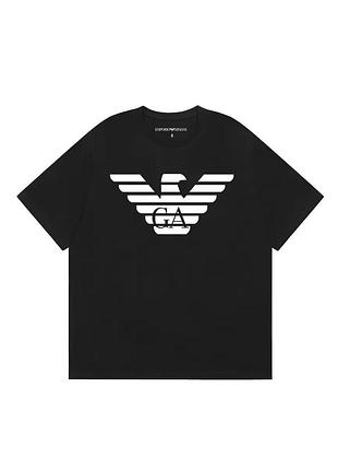 Футболка loys хлопковая с принтом armani армани sk8 art.010 m