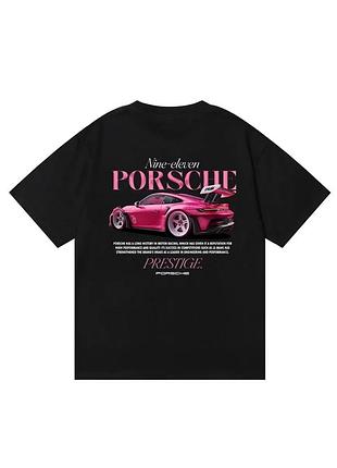 Футболка loys хлопковая с принтом porsche порш y2k art.002 xs