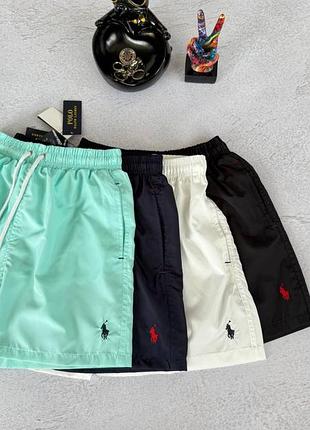 Пляжные шорты polo ralph mint