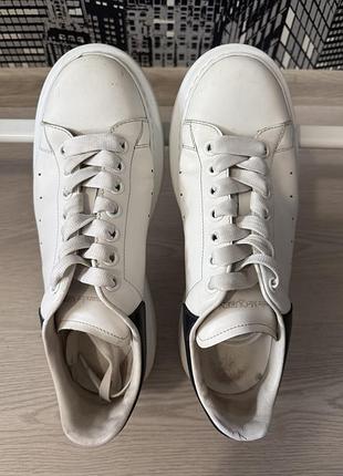 Чоловічі кросівка alexander mcqueen шкіряні оригінальні брендові кеди чоловічі