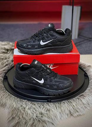 Мужские кожаные кроссовки nike p-6000, мужские высокие кроссовки, молодежные мужские кроссовки 44
