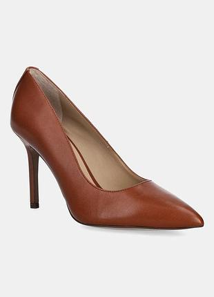 Urbanshop com ua шкіряні туфлі lauren ralph lauren lindella ii колір коричневий 802p09032002 розміри запитуйте