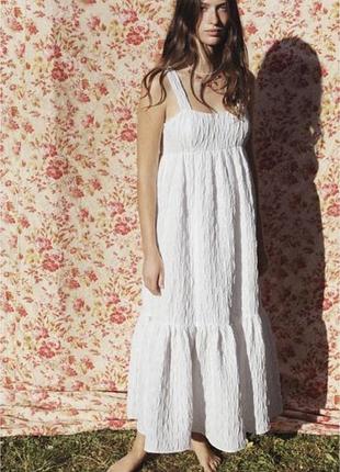 Довга сукня з підкладкою zara xs