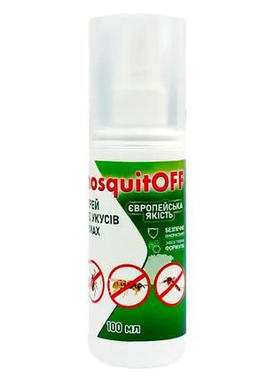 Спрей от насекомых mosquitoff 100мл (р-0014)