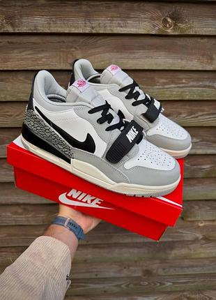 Кросівки nike air jordan legacy 312 low, чоловічі високі кросівки, чоловічі стильні шкіряні кросівки найк 43