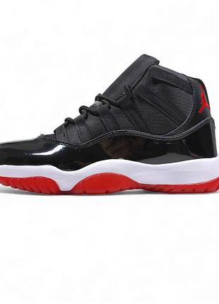 Чоловічі кросівки nike air jordan 11 retro, чоловічі молодіжні кросівки, високі кросівки найк аir джордан 44