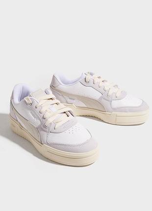 Жіночі оригінальні шкіряні кросівки puma ca pro lux розмір 38