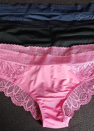 Трусы женские с кружевом, xl