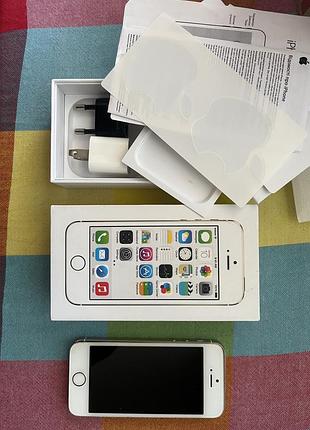 Iphone 5s gold 16gb never lock 7