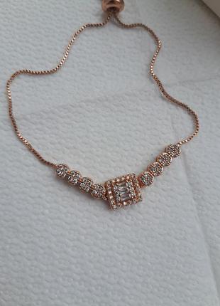 Шикарний браслет под swarovski 6